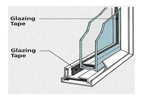 glazing foam tape uses